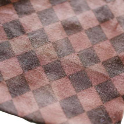 Brown Checkered Bandana