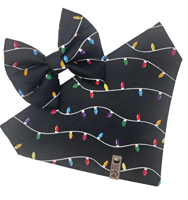 Christmas String Lights Bandana